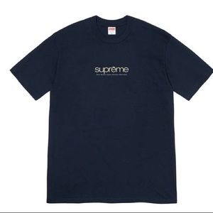 Supreme DNU logo tee